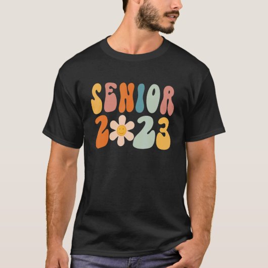 Senior 2023 Pre k Grow with Me Graduation Student  T-shirt (Voorkant)
