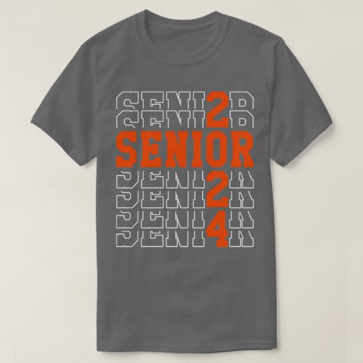 Senior 2024 2 t-shirt (Design voorkant)
