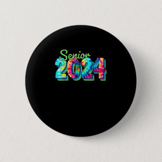Senior 2024 Afstuderen Klasse van 2024 Afstuderen Ronde Button 5,7 Cm