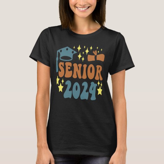 Senior 2024 Afstuderen T-shirt (Voorkant)