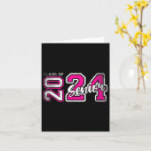 Senior 2024 Klasse of 2024 Seniors Afstuderen 2024 Kaart (Gele Bloem)