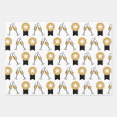 Senior 2024 KLASSE van 2024 Afstuderen Inpakpapier Vel (Voorkant 2)