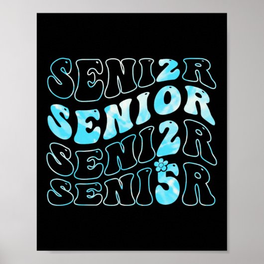 Senior 2025 Afstuderen 1 Poster (Voorkant)