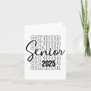 Senior 2025 Afstuderen College University Afstuder Kaart
