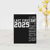 Senior 2025 Afstuderen Mijn laatste eerste dag van Kaart (Gele Bloem)