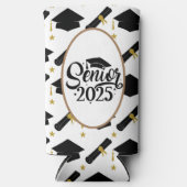 Senior 2025 Afstuderen Seltzer Blikjeskoeler (Voorkant)