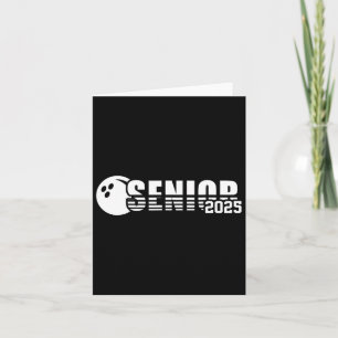 Senior 2025 Bowling Player CL van 2025 Afstuderen Kaart
