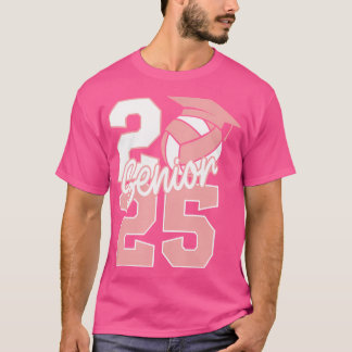 Senior 2025 High School Afstuderen Klasse van 2025 T-shirt