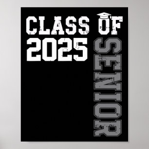 Senior 2025 Klas van 2025 Afstuderen 2025 Gra Poster