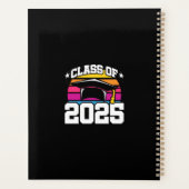 Senior 2025 Klasse van 2025 Afstuderen Retro Sunse Planner (Achterkant)