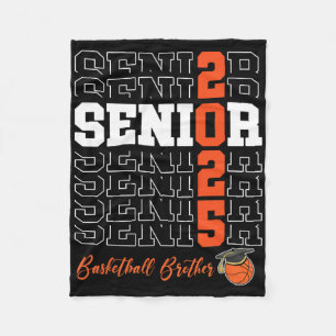 Senior 2025 Sketch Brother Cadeau Cl Van 2025 Trot Fleece Deken