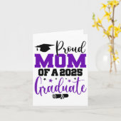 Senior 2025 Trotse Moeder van een CL van 2025 Afst Kaart (Gele Bloem)