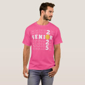 Senior 2025 waterpoloklasse van 2025 Senioren Scho T-shirt (Voorkant volledig)