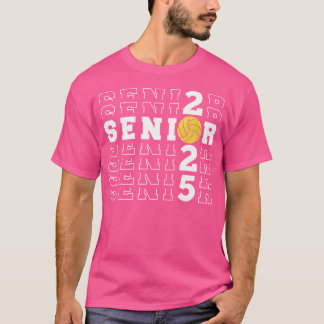 Senior 2025 waterpoloklasse van 2025 Senioren Scho T-shirt