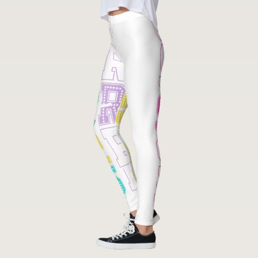 Senior 2025 White & Pastel Leggings (Links)