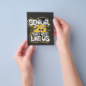 Senior 2025 Ze houden niet van U Afstuderen Afstud Flyer (Hand)