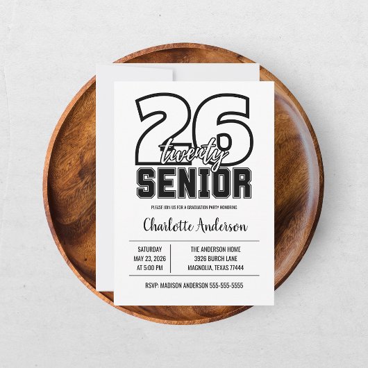 Senior 2026 Afstudeerfoto Kaart