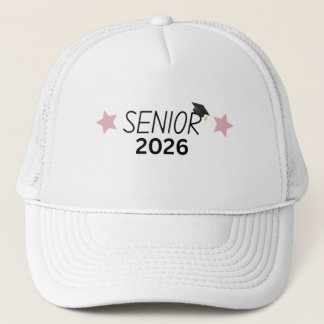 Senior 2026 Afstudeerhoed Klas van 2026  Trucker Pet