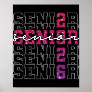 Senior 2026 Afstudeerjaar 2026 Afstuderen 2026 Roz Poster