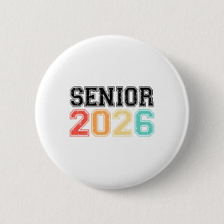 Senior 2026 Afstuderen Cl Van 2026 Seniors Grad Vi Ronde Button 5,7 Cm
