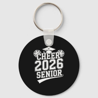 Senior 2026 cheer team mom high school graduation sleutelhanger