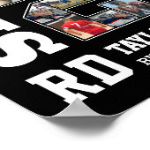 Senior 2026 Cheerleading Team Sports Photo Collage Poster (Hoek)