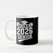 Senior 2026 cheerteam moeder eindexamen middelbare koffiemok (Links)