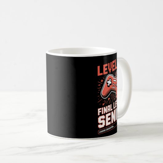 Senior 2026 Cl Of 2026 Funny Gamer Graduate  Koffiemok (Voorkant rechts)