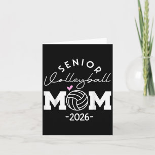 Senior 2026 CL van 2026 Senior Mom Volleybal Gradu Kaart