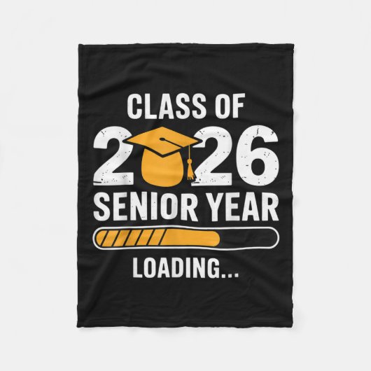 Senior 2026 CL van 2026 Senioren Afstuderen 2026 S Fleece Deken (Voorkant)