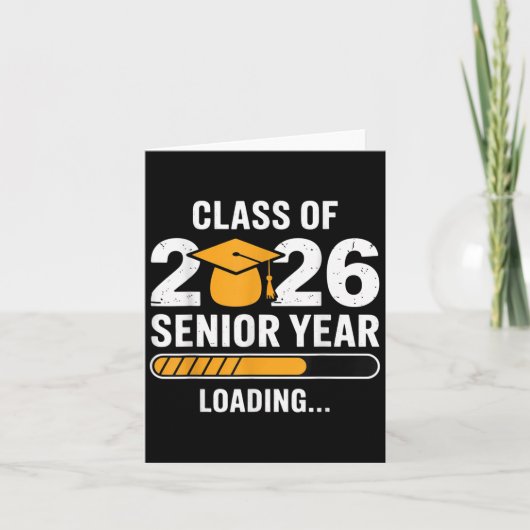 Senior 2026 CL van 2026 Senioren Afstuderen 2026 S Kaart (Voorkant)