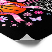 Senior 2026 class of 2026 basketball coquette bow poster (Hoek)