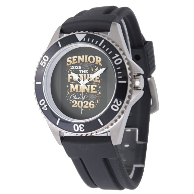 Senior 2026 – De Toekomst is Van Mij Horloge (Gekanteld)
