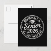 Senior 2026 Eerste Dag Stempel Briefkaart (Voorkant / Achterkant)