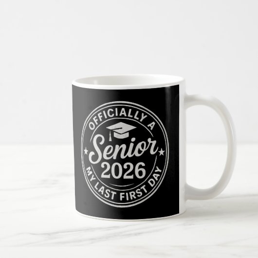 Senior 2026 Eerste Dag Stempel Koffiemok (Rechts)