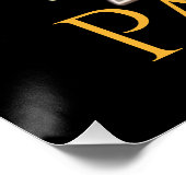 Senior 2026 Fire Horse Chinese Zodiac Gepersonalis Perfect Poster (Hoek)