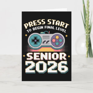 Senior 2026 Gamer Modus Aan Druk op Start Eindnive Kaart