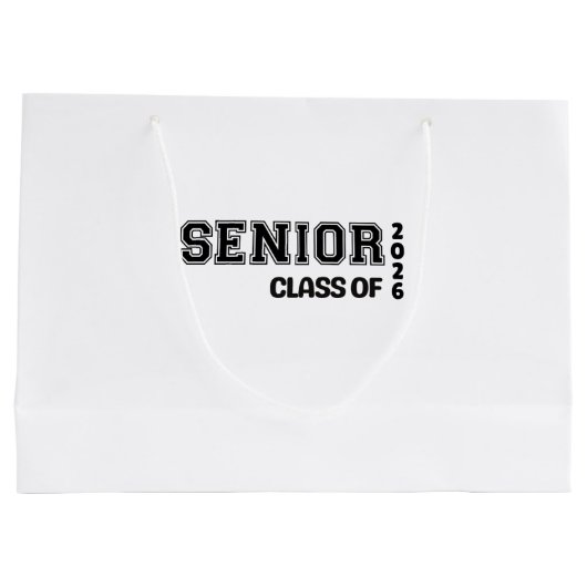 Senior 2026 Gift Bag Groot Cadeauzakje (Achterkant)