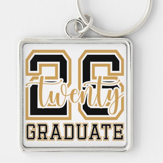 Senior 2026 Graduate Sleutelhanger (Voorkant)
