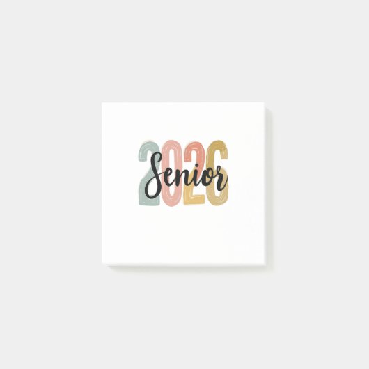 Senior 2026 Graduation 2026 Senior Graduate Gift Post-it® Notes (Voorkant)