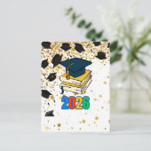 Senior 2026 Graduation Graphic - Educational  Feestdagenkaart (Staand voorkant)