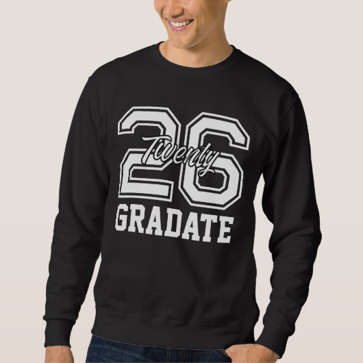 Senior 2026 Graduation sweatshirt - Class of 2026 (Voorkant)