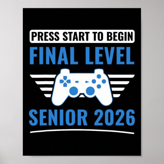Senior 2026 Klas van 2026 Senior Poster (Voorkant)