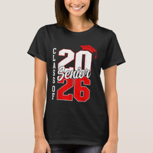 Senior 2026 Klasse van 2026 Retro Afstuderen 2026 T-shirt