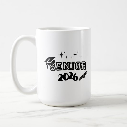 Senior 2026 Mug Koffiemok (Links)