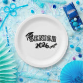 Senior 2026 Paper Plate Papieren Bordje (Feest)