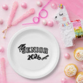 Senior 2026 Paper Plate Papieren Bordje (Feest)