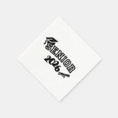 Senior 2026 papieren servet (Hoek)