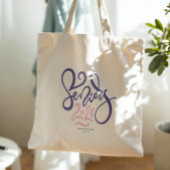 Senior 2026 Script Afstudeer Monogram Tote Bag