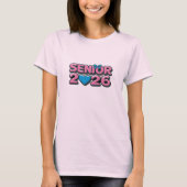 Senior 2026 T-shirt – Afstuderen Klasse van 2026 T (Voorkant)
